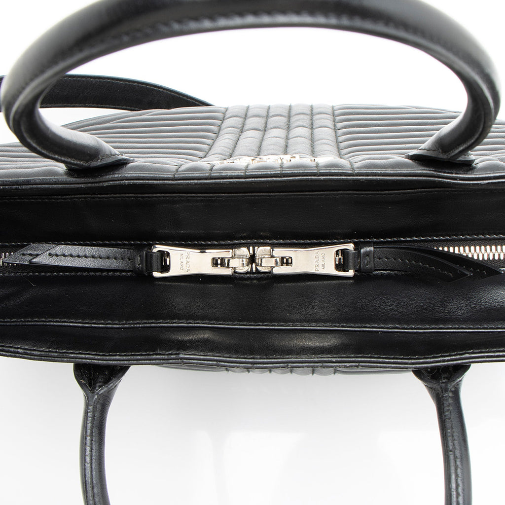 Prada Calfskin Diagramme Tote
