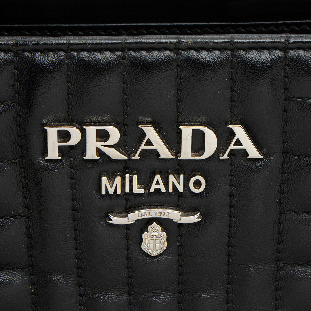 Prada Calfskin Diagramme Tote