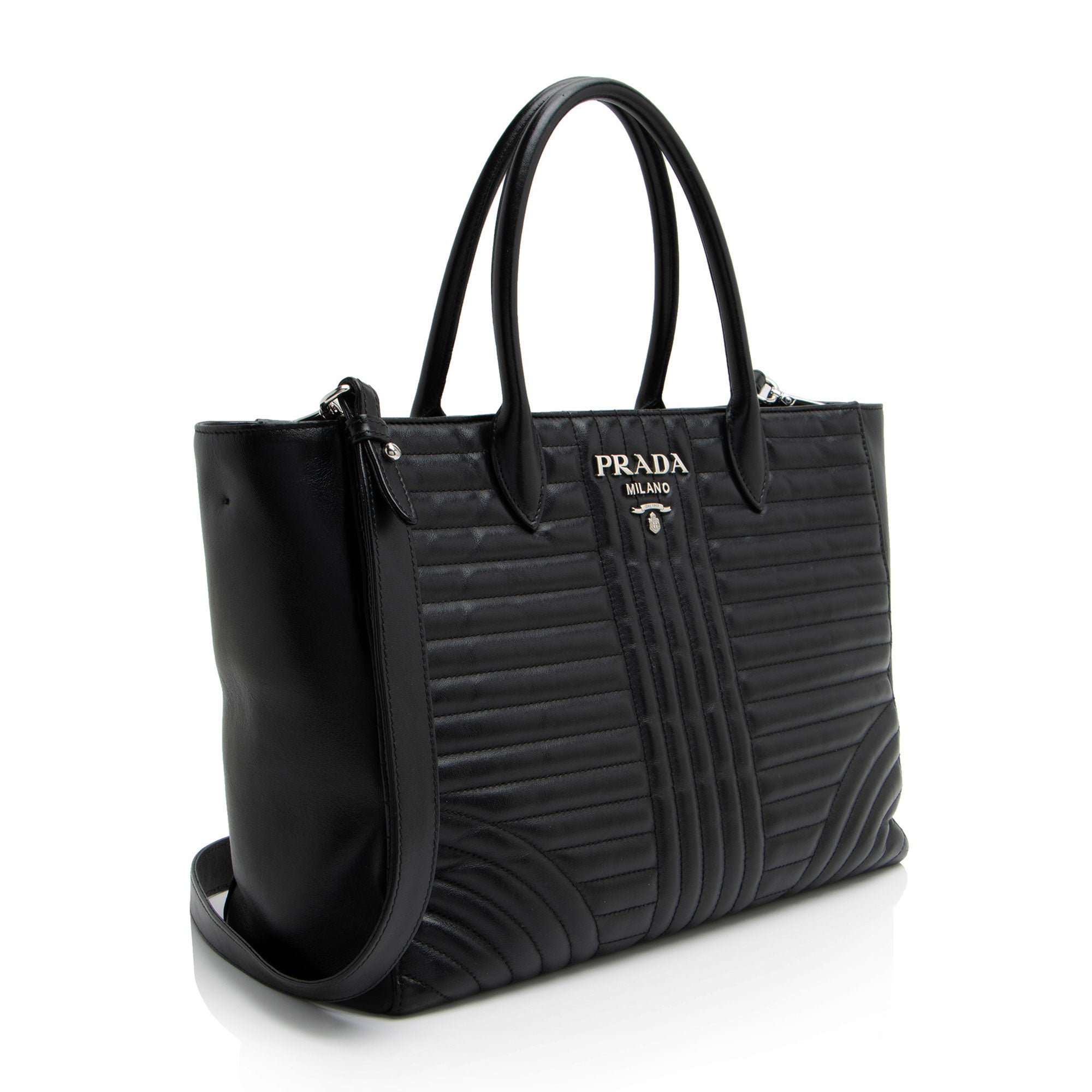 Prada Calfskin Diagramme Tote