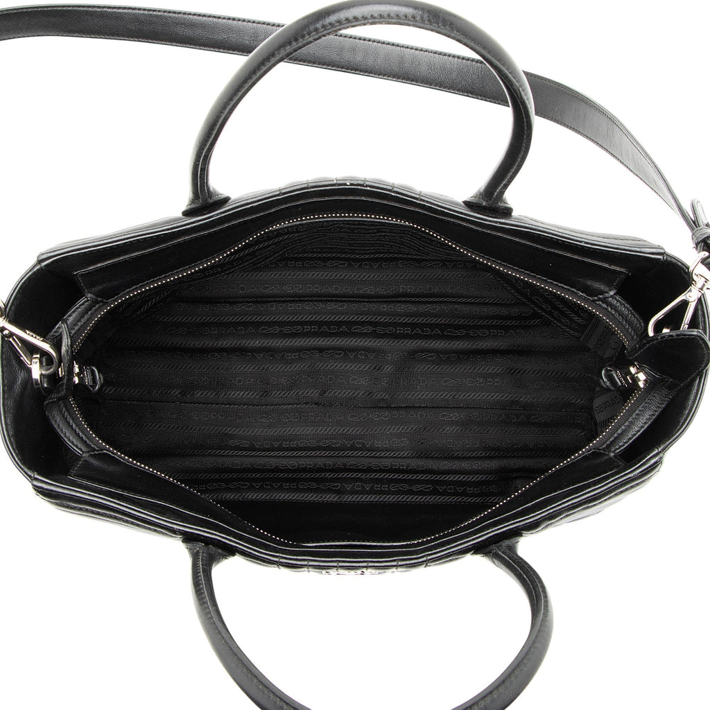 Prada Calfskin Diagramme Tote