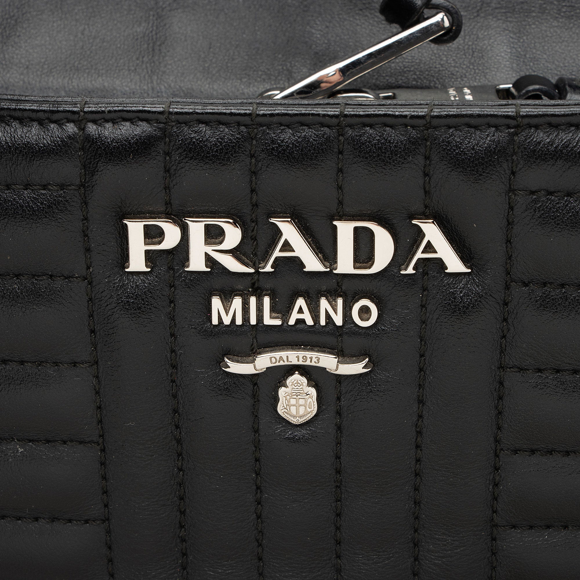Prada Calfskin Diagramme Tote