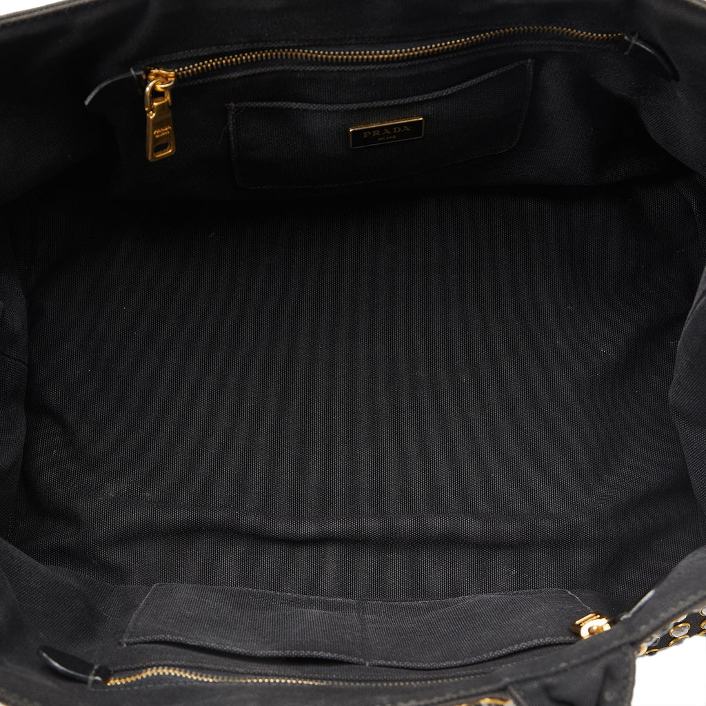 Prada Canapa Bijoux Tote (SHG-71Yr3c)