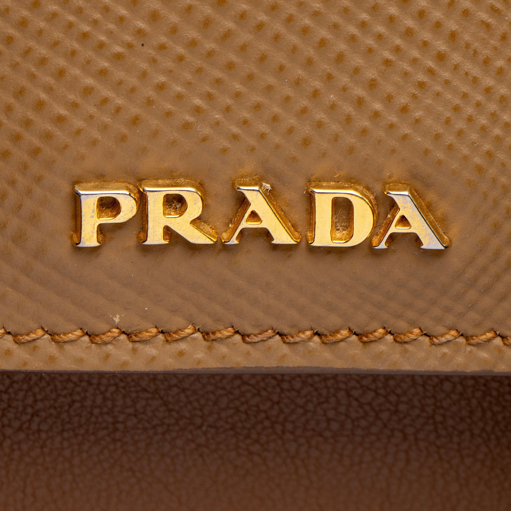 Prada Canapa Calfskin City Tote