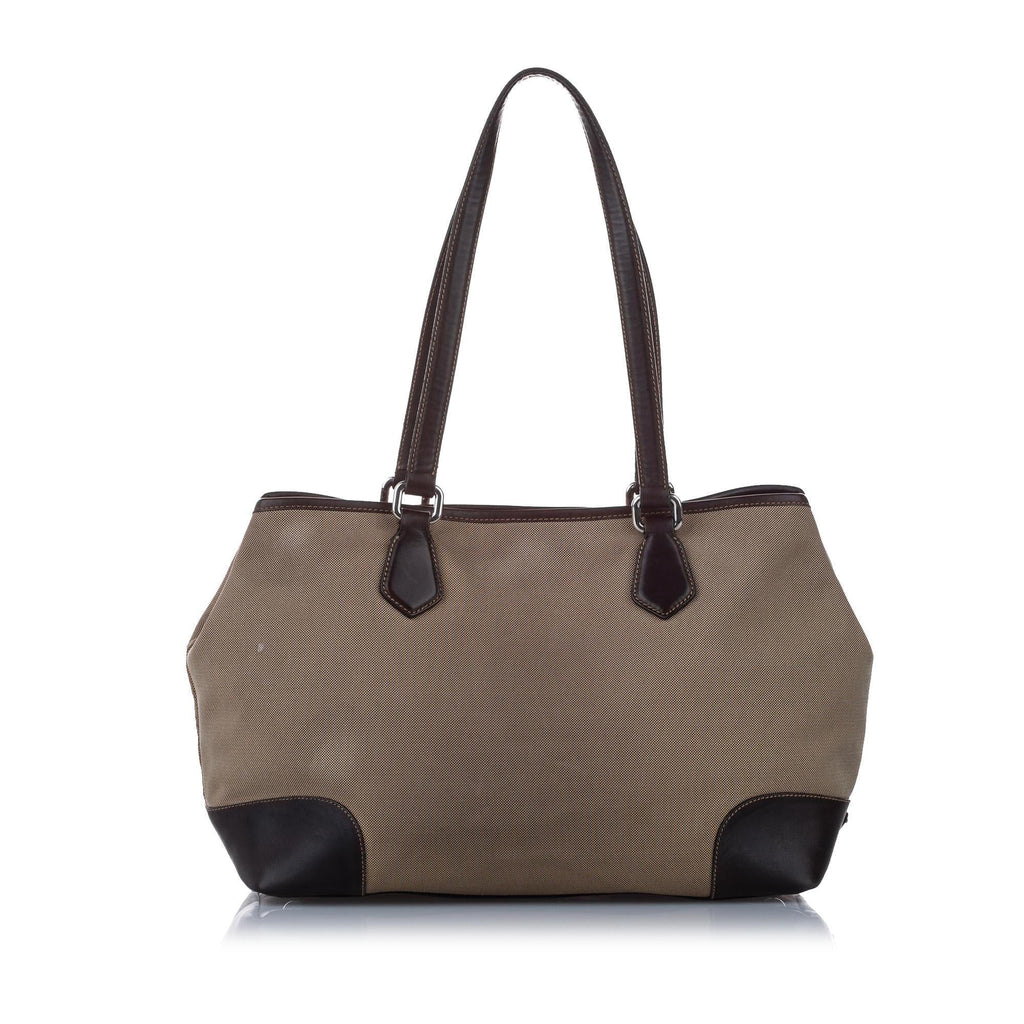 Prada Canapa Canvas Tote Bag (SHG-14758)