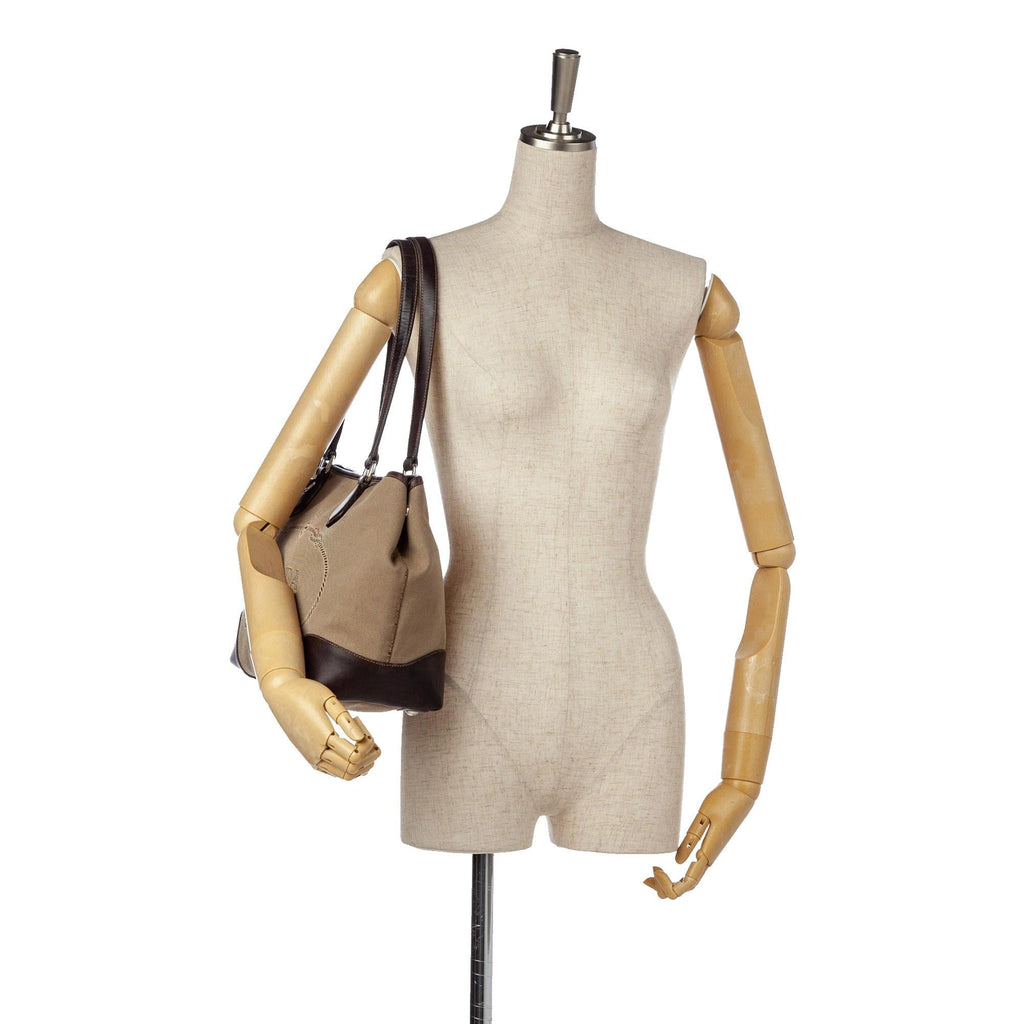 Prada Canapa Canvas Tote Bag (SHG-14758)