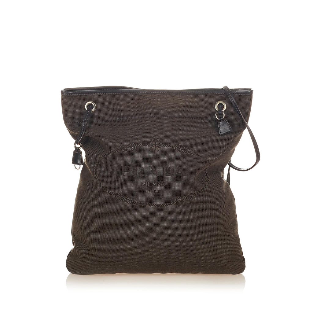 Prada Canapa Canvas Tote Bag (SHG-24929)