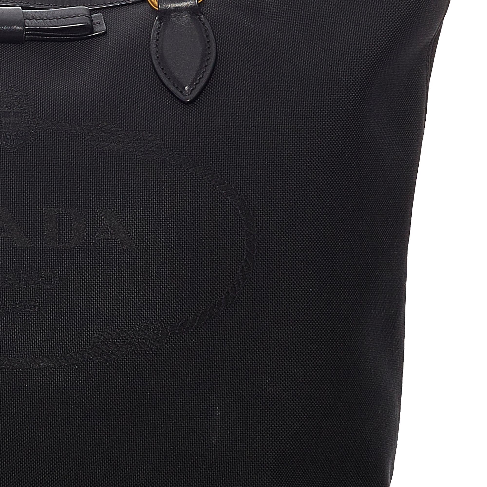 Prada Canapa Canvas Tote Bag (SHG-27299)
