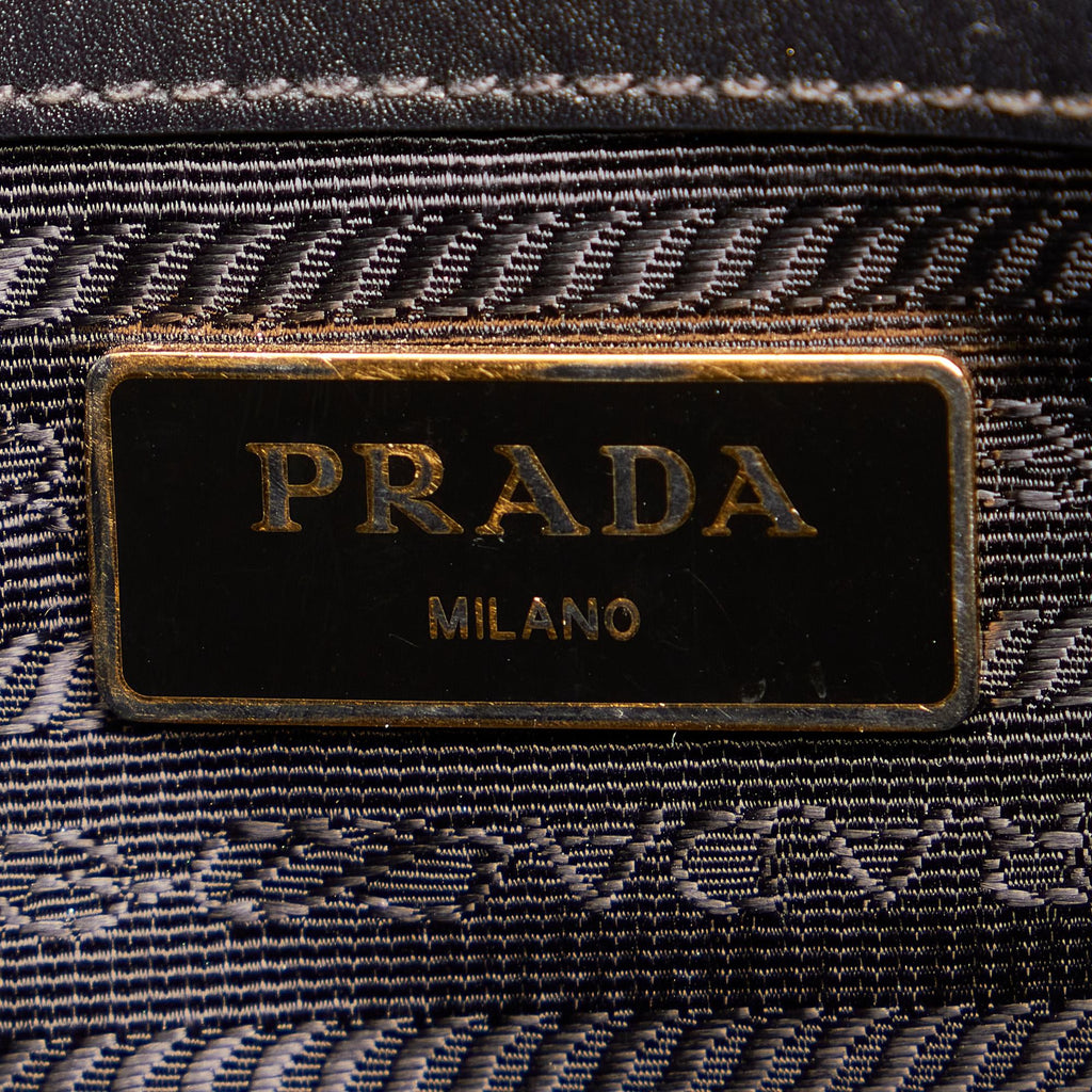 Prada Canapa Canvas Tote Bag (SHG-27299)
