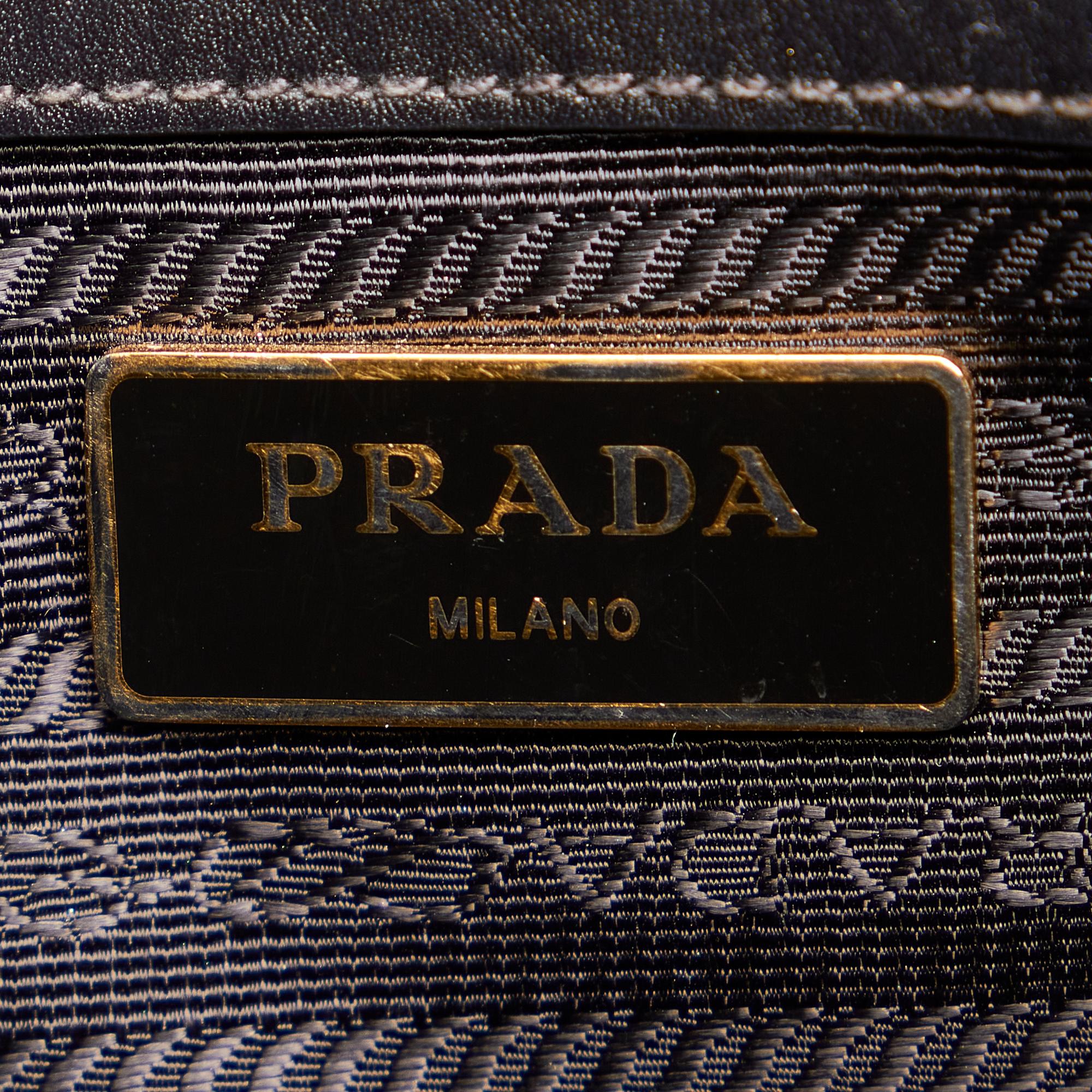 Prada Canapa Canvas Tote Bag (SHG-27299)