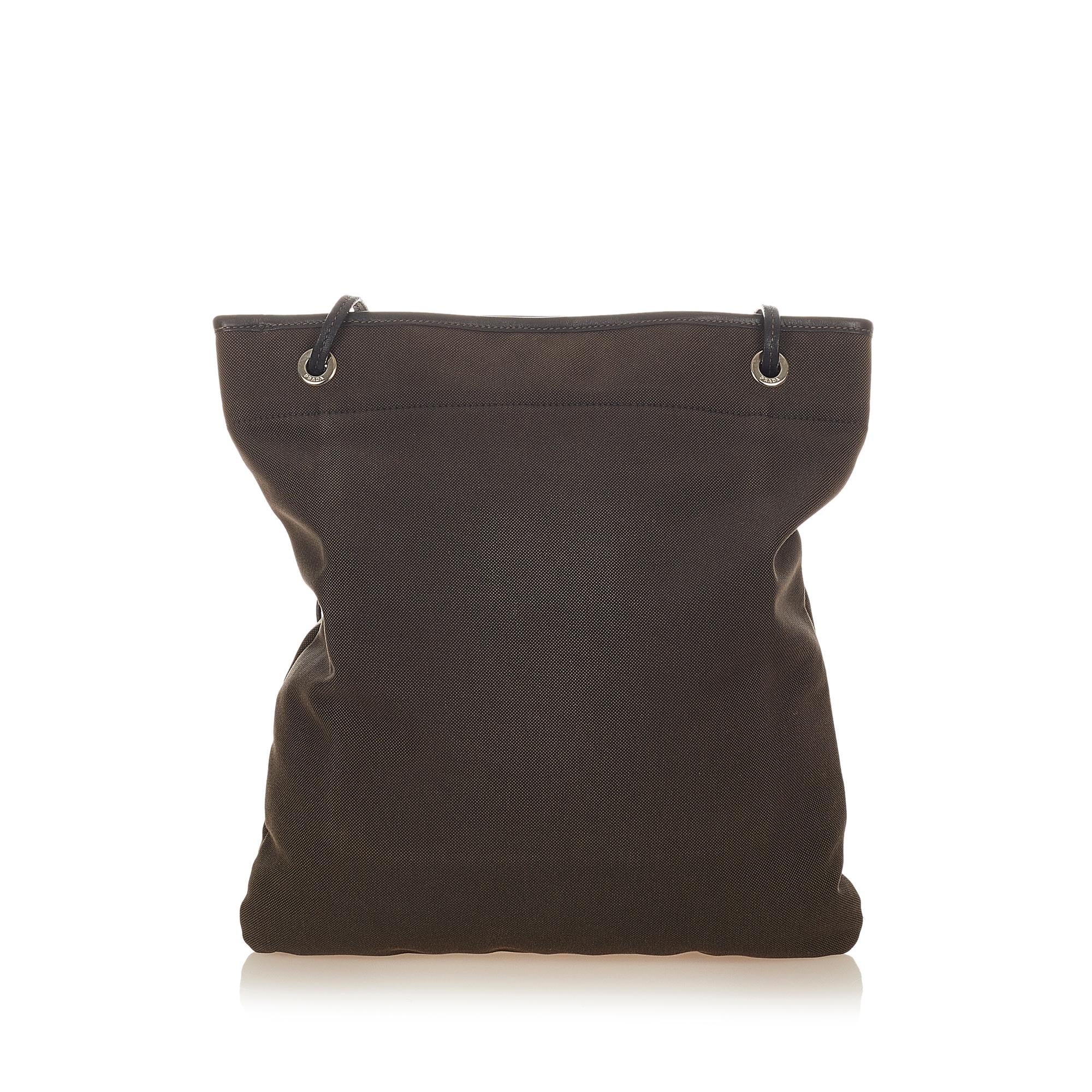 Prada Canapa Canvas Tote Bag (SHG-31801)
