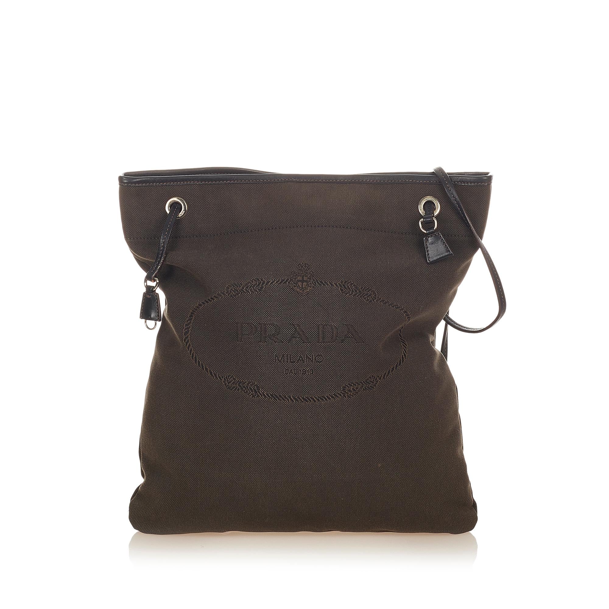 Prada Canapa Canvas Tote Bag (SHG-31801)