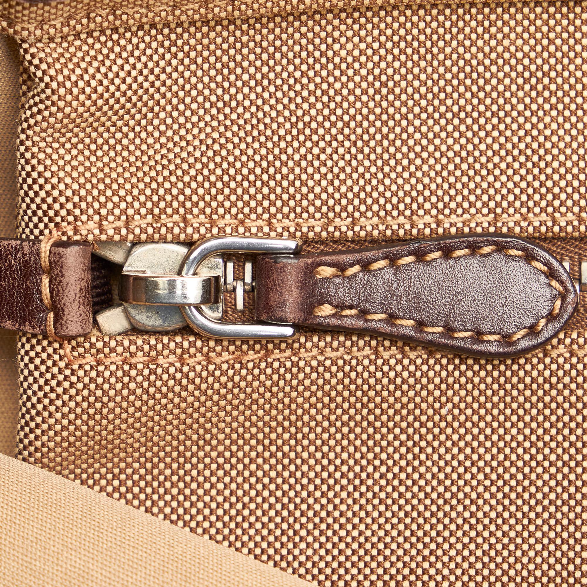 Prada Canapa Logo Canvas Tote Bag (SHG-28733)
