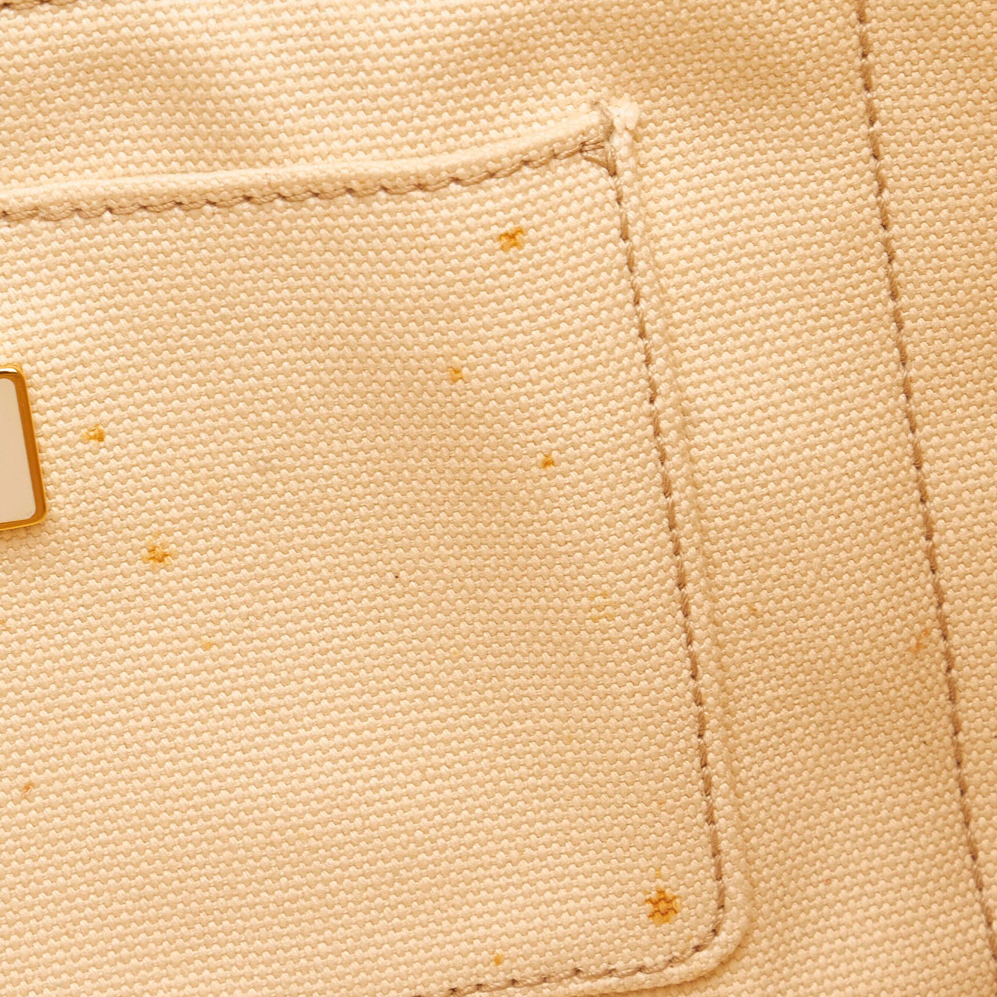 Prada Canapa Logo Canvas Tote Bag (SHG-29655)