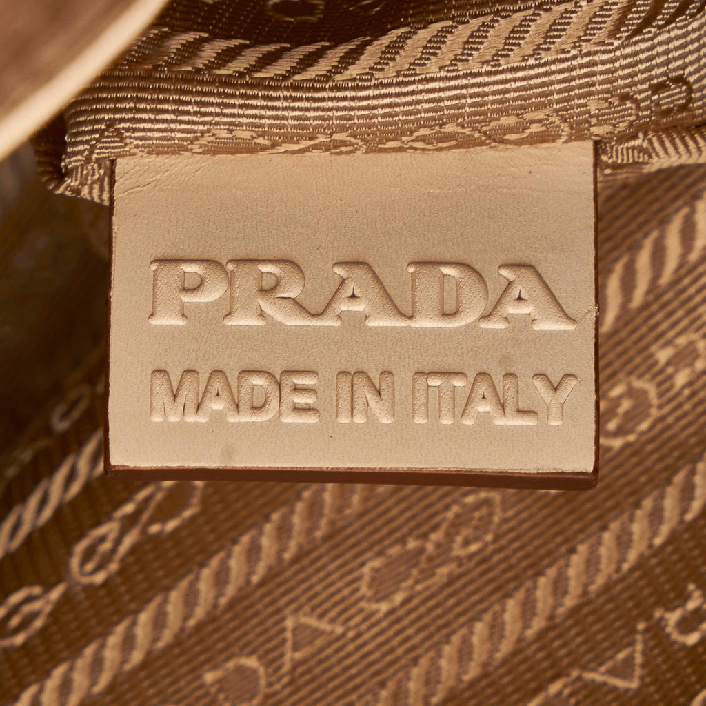 Prada Canapa Logo Canvas Tote Bag (SHG-30280)