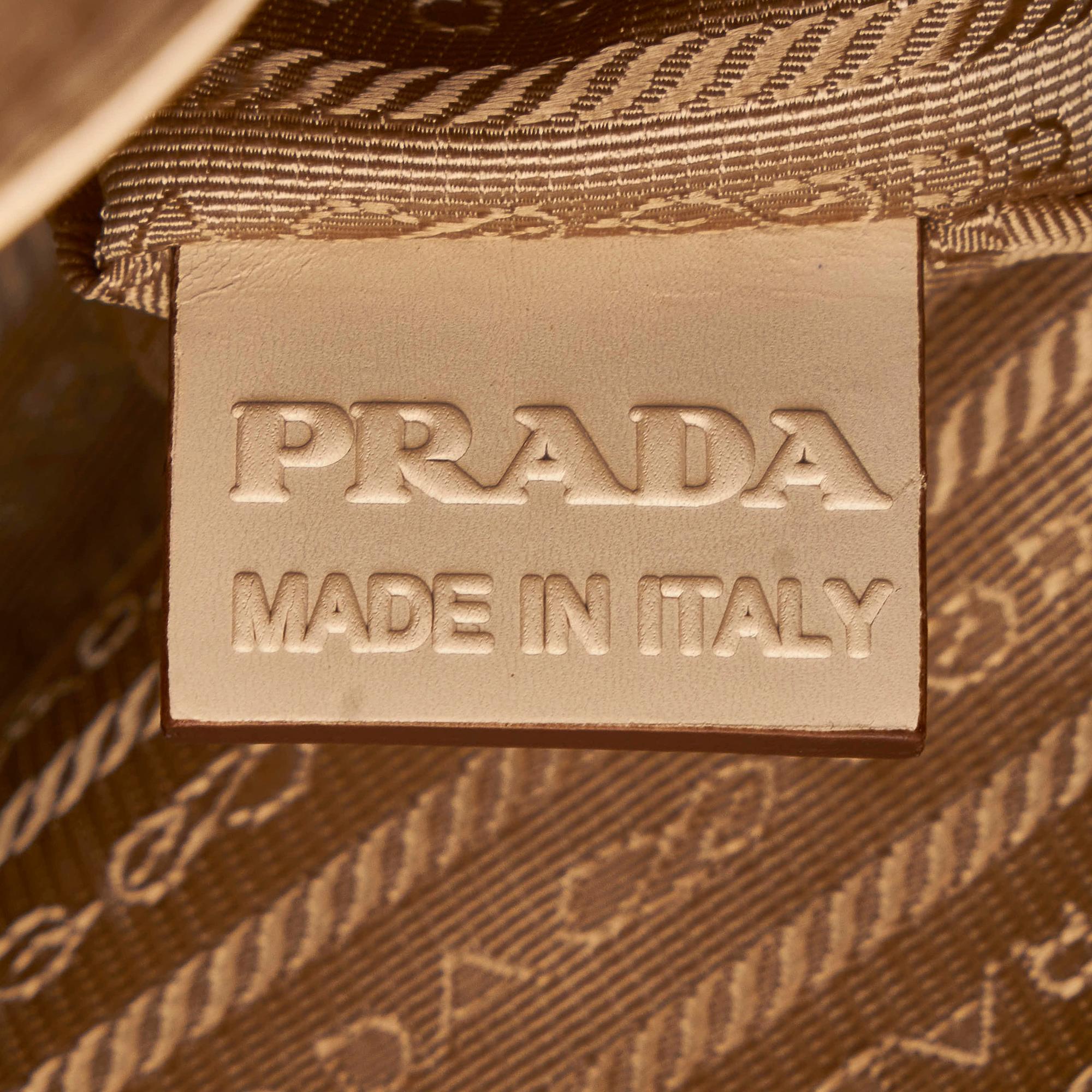 Prada Canapa Logo Canvas Tote Bag (SHG-30280)