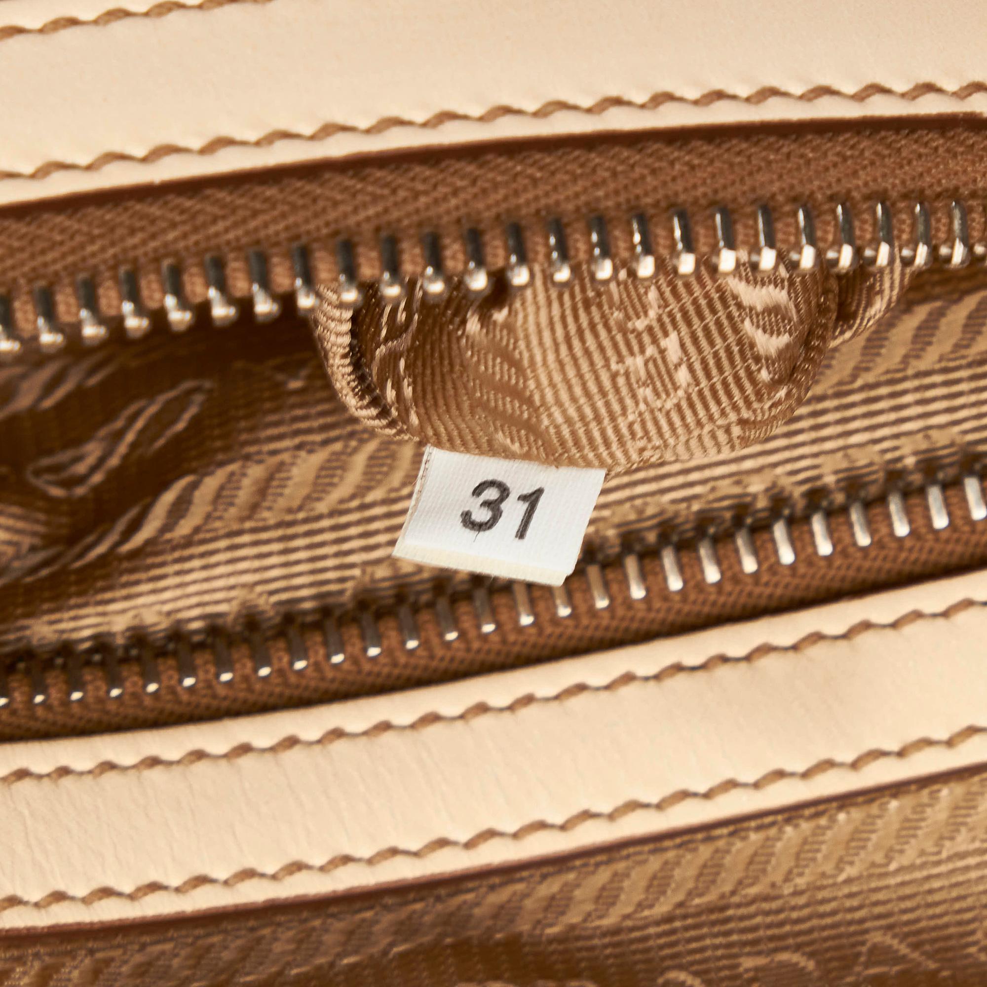 Prada Canapa Logo Canvas Tote Bag (SHG-30280)