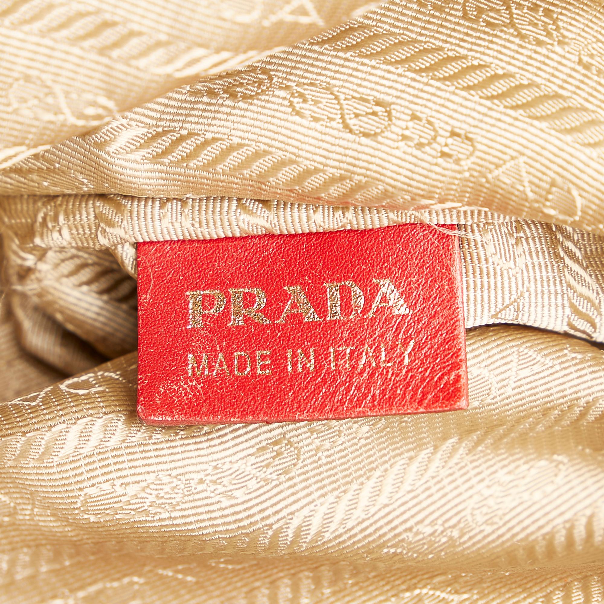 Prada Canapa Logo Canvas Tote Bag (SHG-30601)