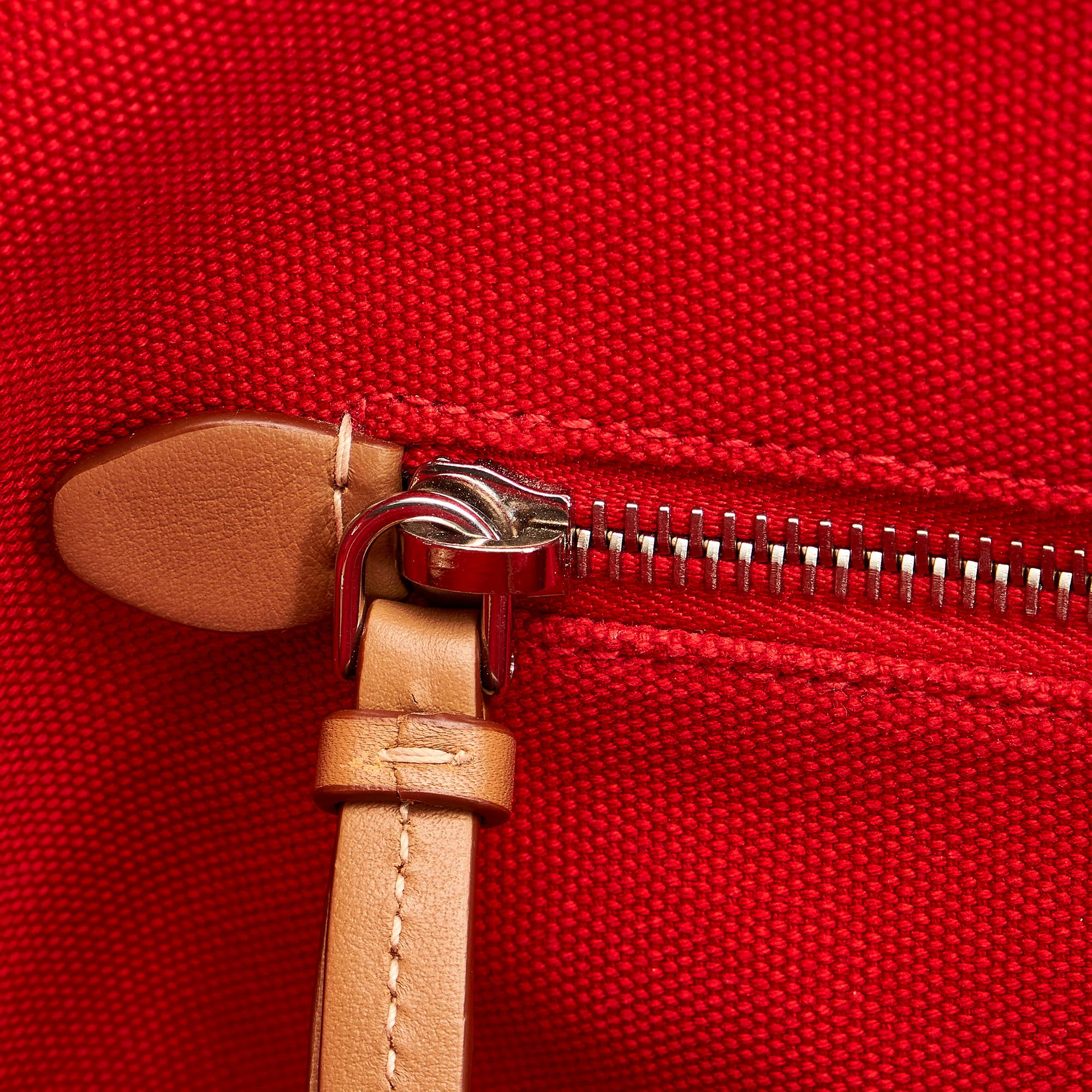 Prada Canapa Logo Canvas Tote Bag (SHG-32065)
