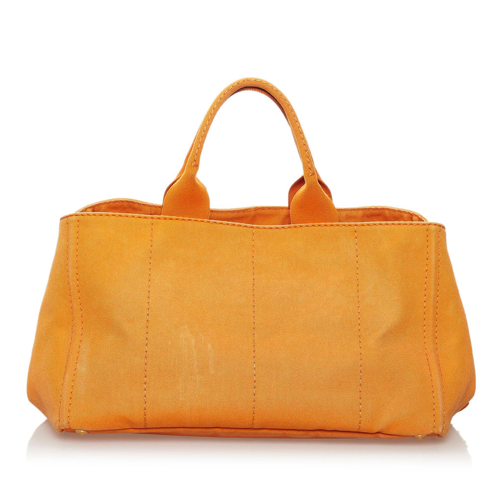 Prada Canapa Logo Canvas Tote (SHG-32202)