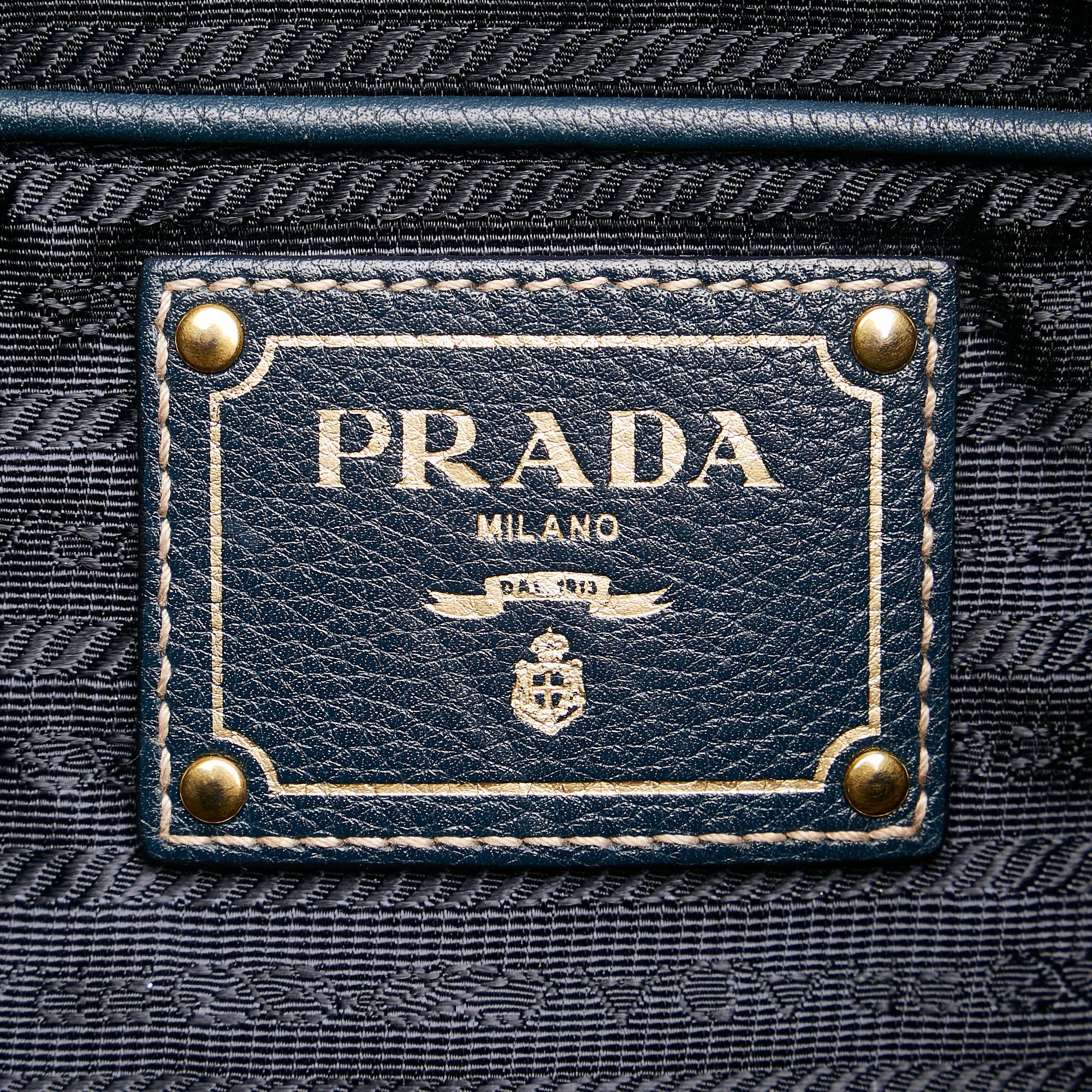 Prada Canapa Logo Nylon Tote Bag (SHG-34083)