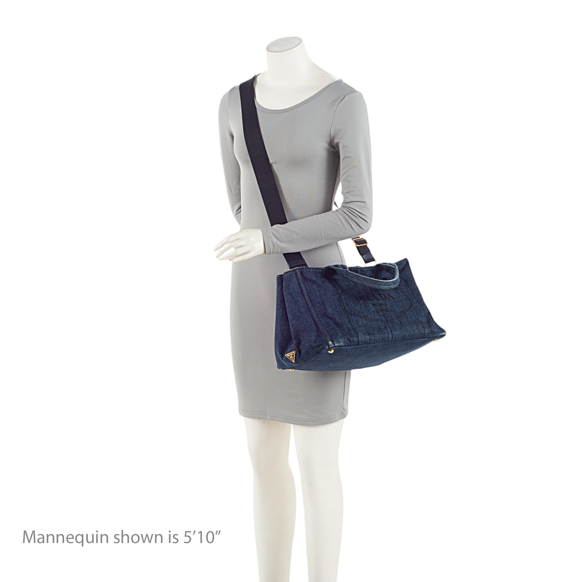 Prada Canapa Logo Shopping Tote (SHF-EaCNS9)