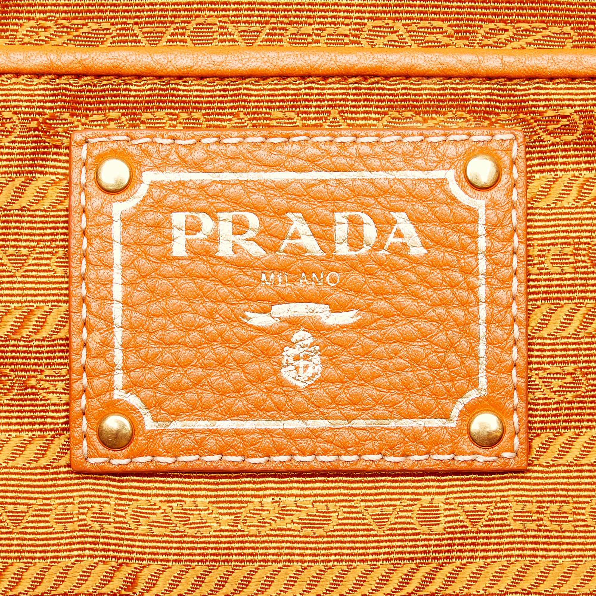 Prada Canapa Logo Tessuto Tote Bag (SHG-37309)