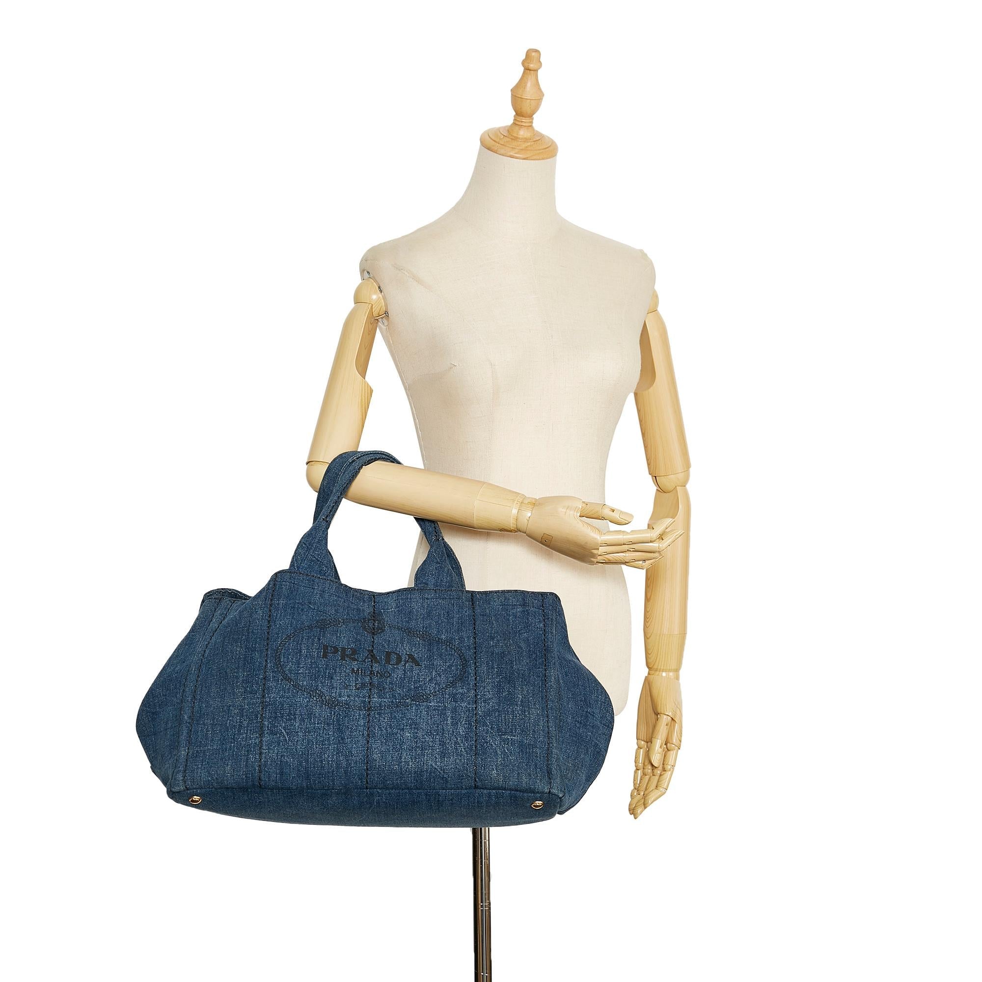 Prada Canapa Logo Tote Bag (SHG-VwFKQ3)