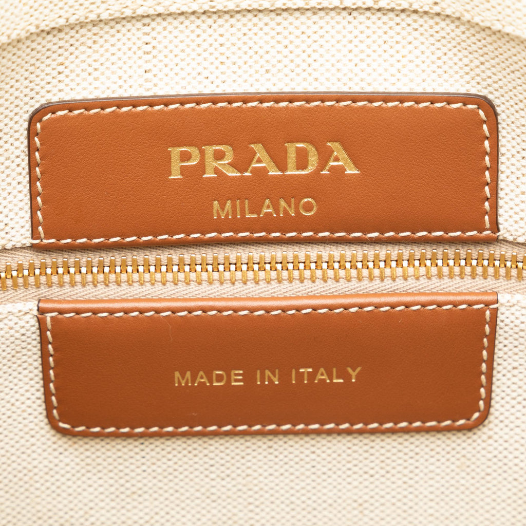 Prada Canapa Logo Tote Bag (SHG-ONkbKJ)