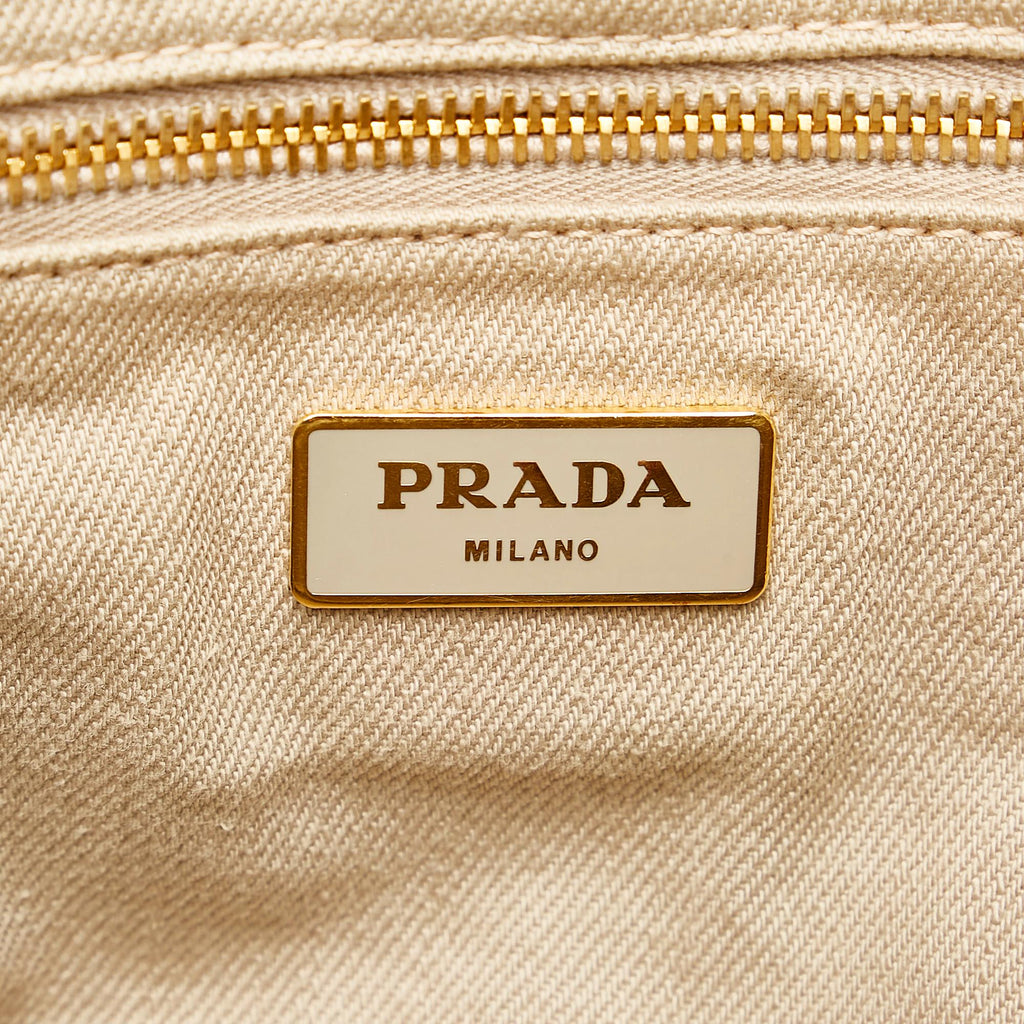 Prada Canapa Logo Tote (SHG-34511)