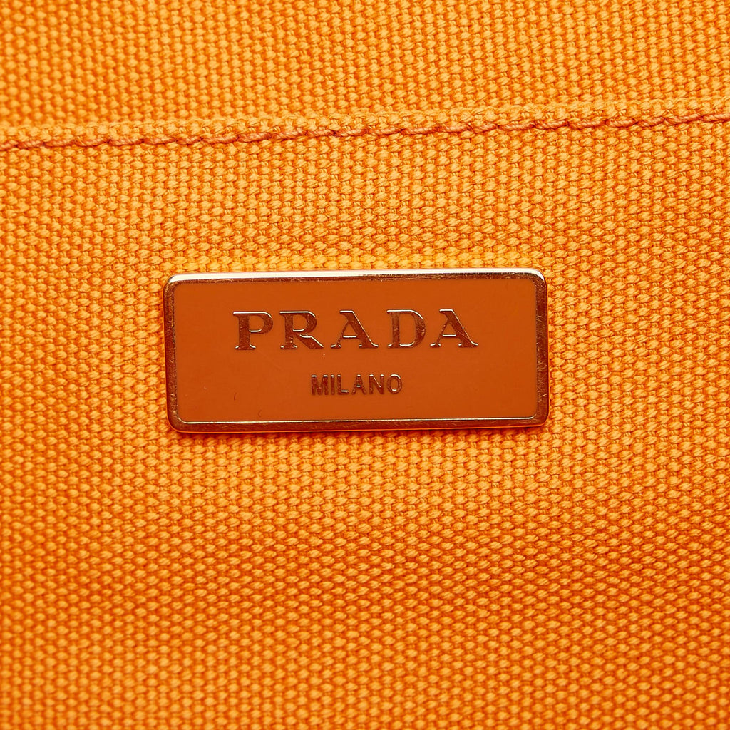 Prada Canapa Logo Tote (SHG-36489)
