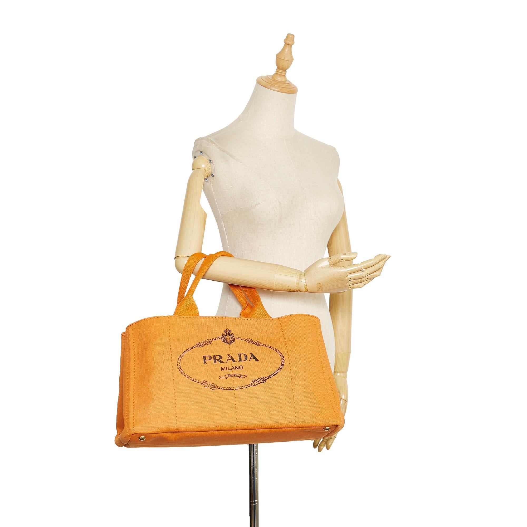 Prada Canapa Logo Tote (SHG-36489)
