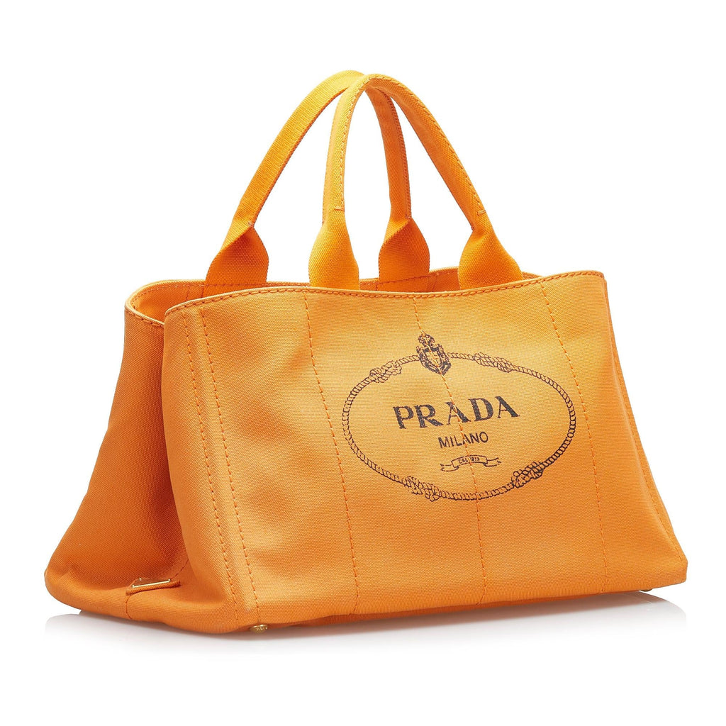 Prada Canapa Logo Tote (SHG-36489)