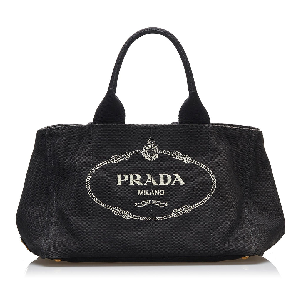 Prada Canapa Logo Tote (SHG-36972)