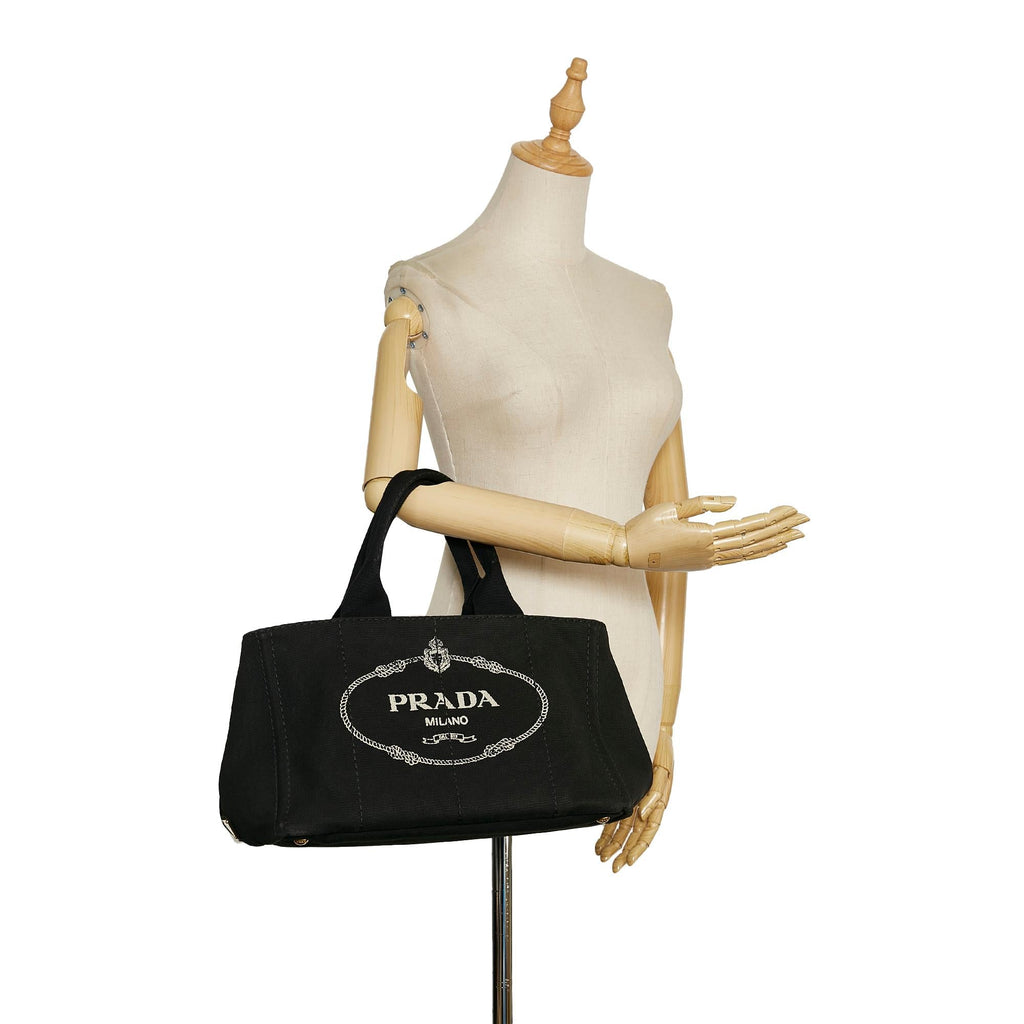 Prada Canapa Logo Tote (SHG-36972)