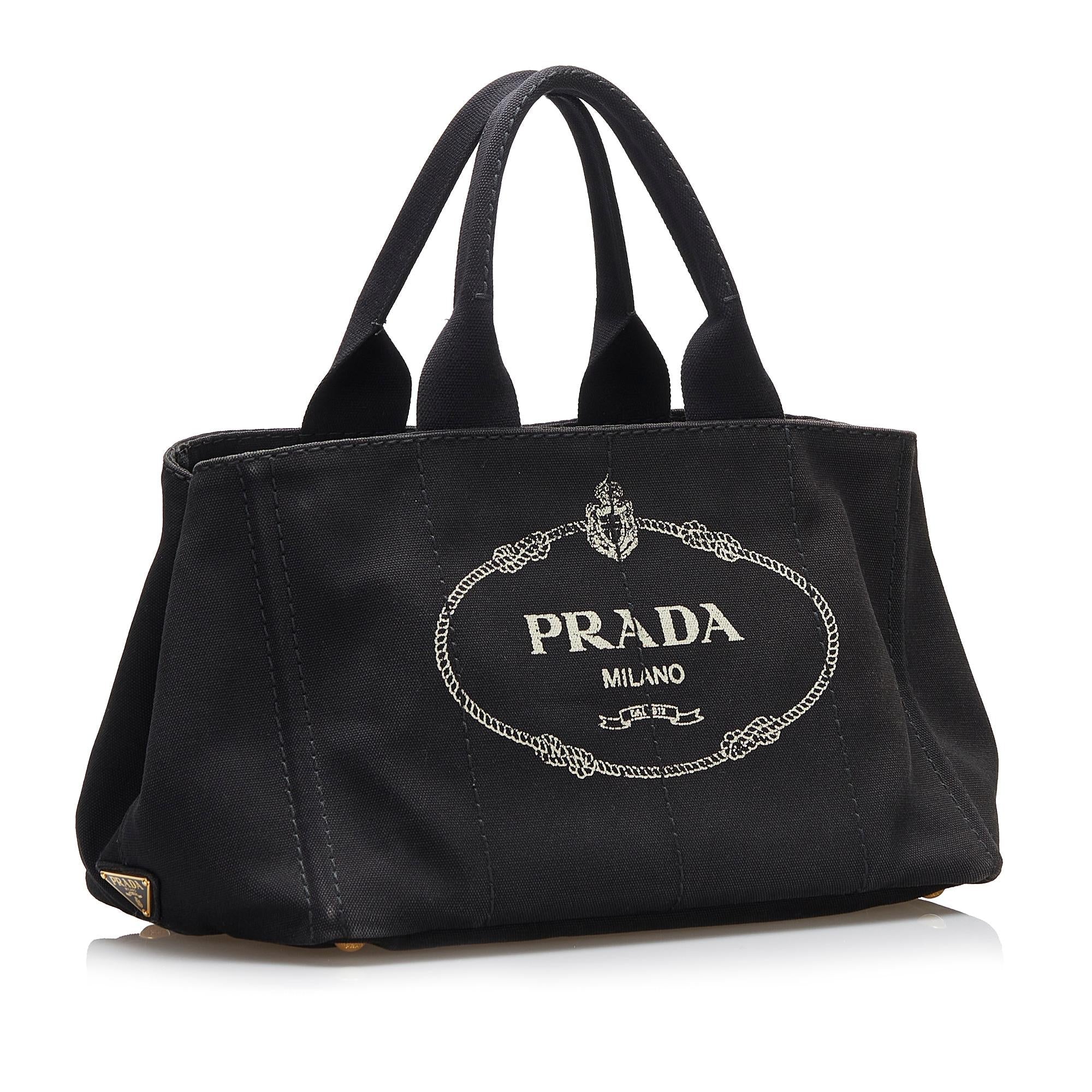 Prada Canapa Logo Tote (SHG-36972)