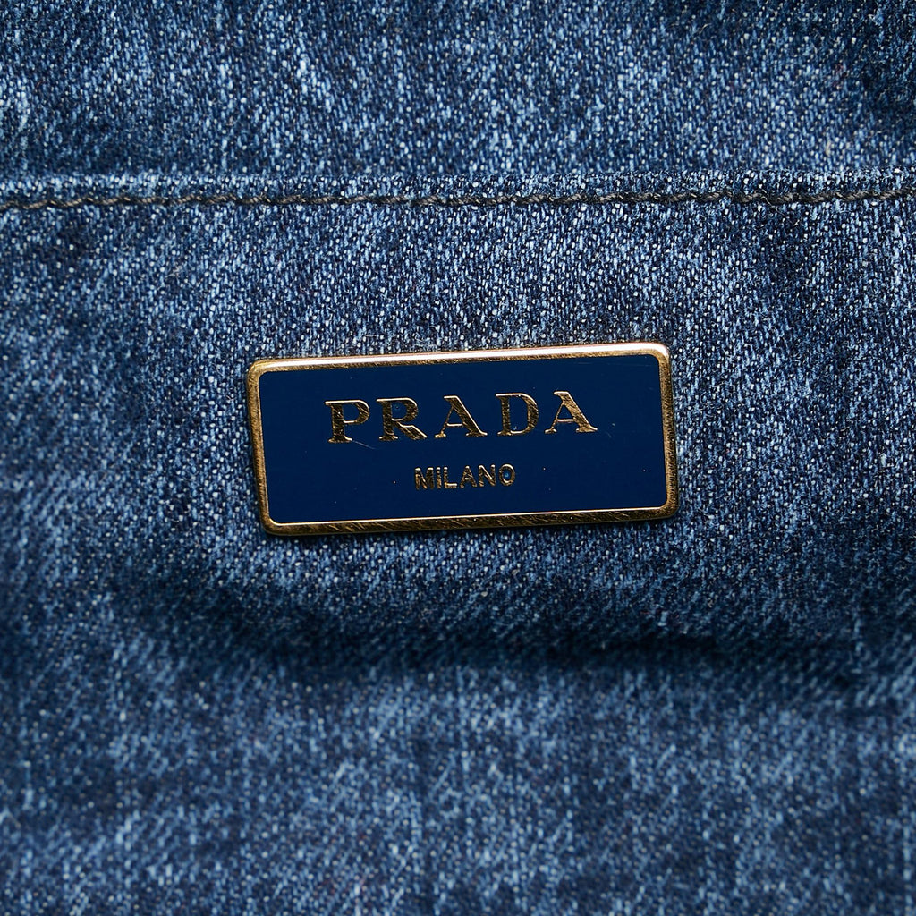 Prada Canapa Logo Tote (SHG-37097)