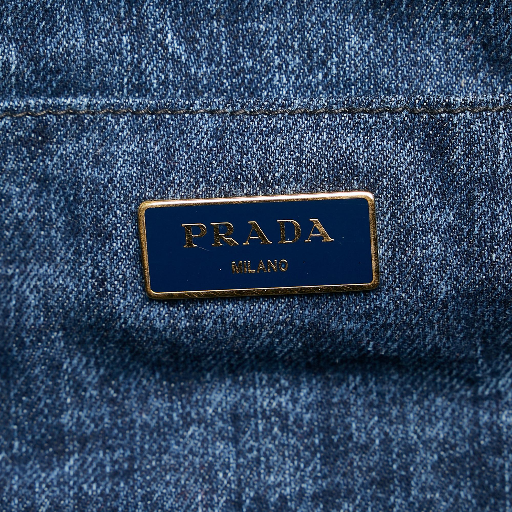 Prada Canapa Logo Tote (SHG-37097)