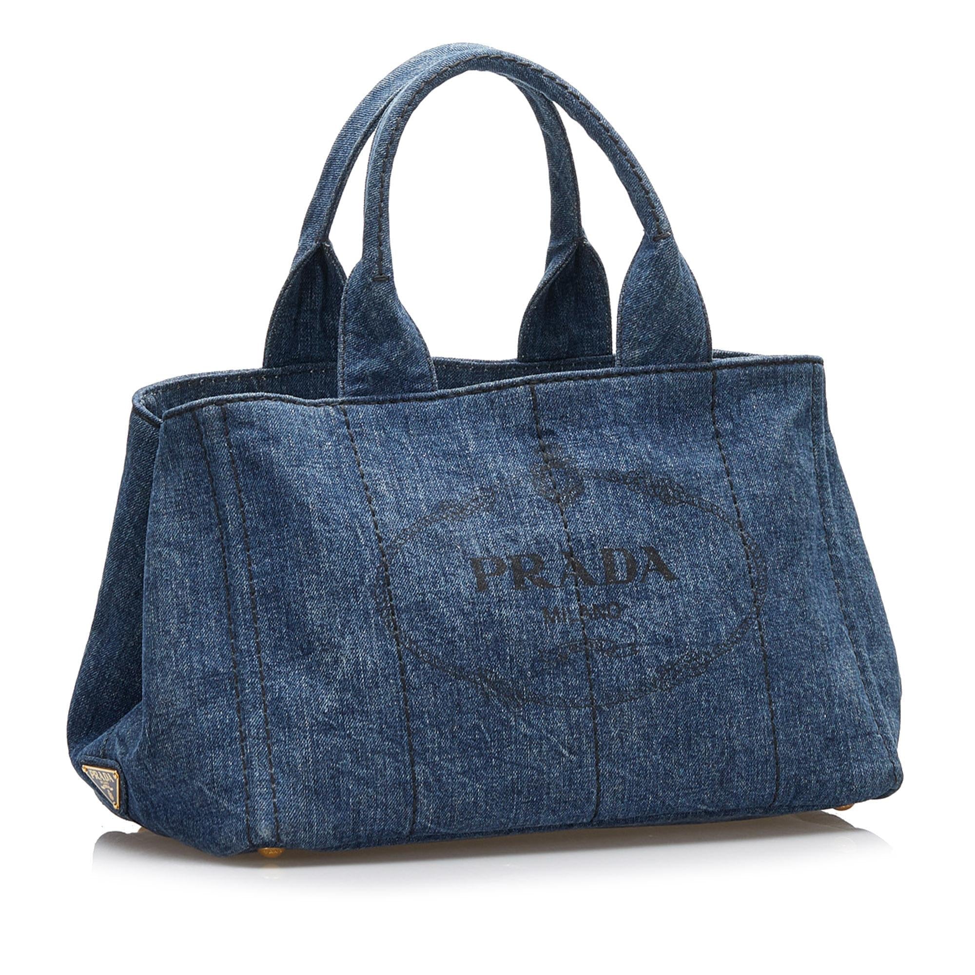 Prada Canapa Logo Tote (SHG-37097)