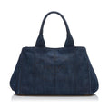 Prada Canapa Logo Tote (SHG-vjdrB1)