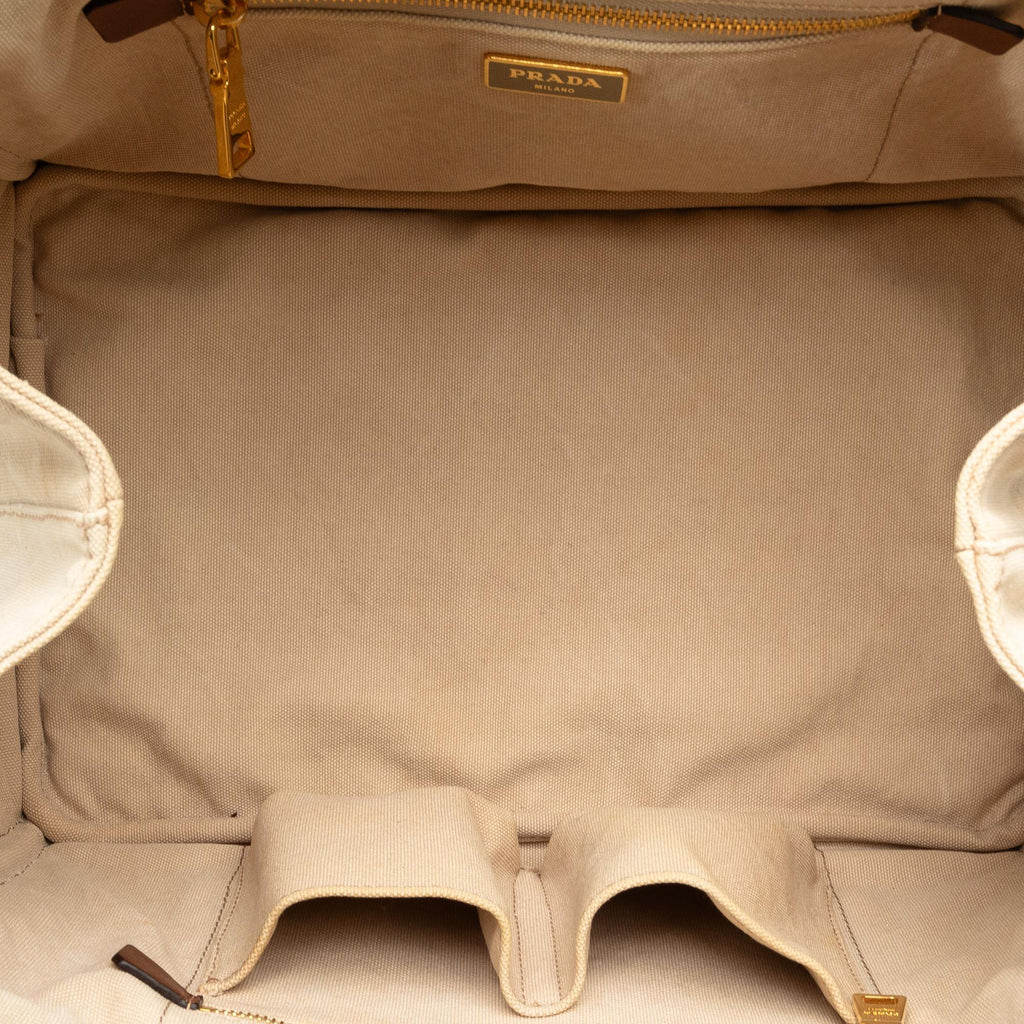 Prada Canapa Logo Tote (SHG-ySjWDy)
