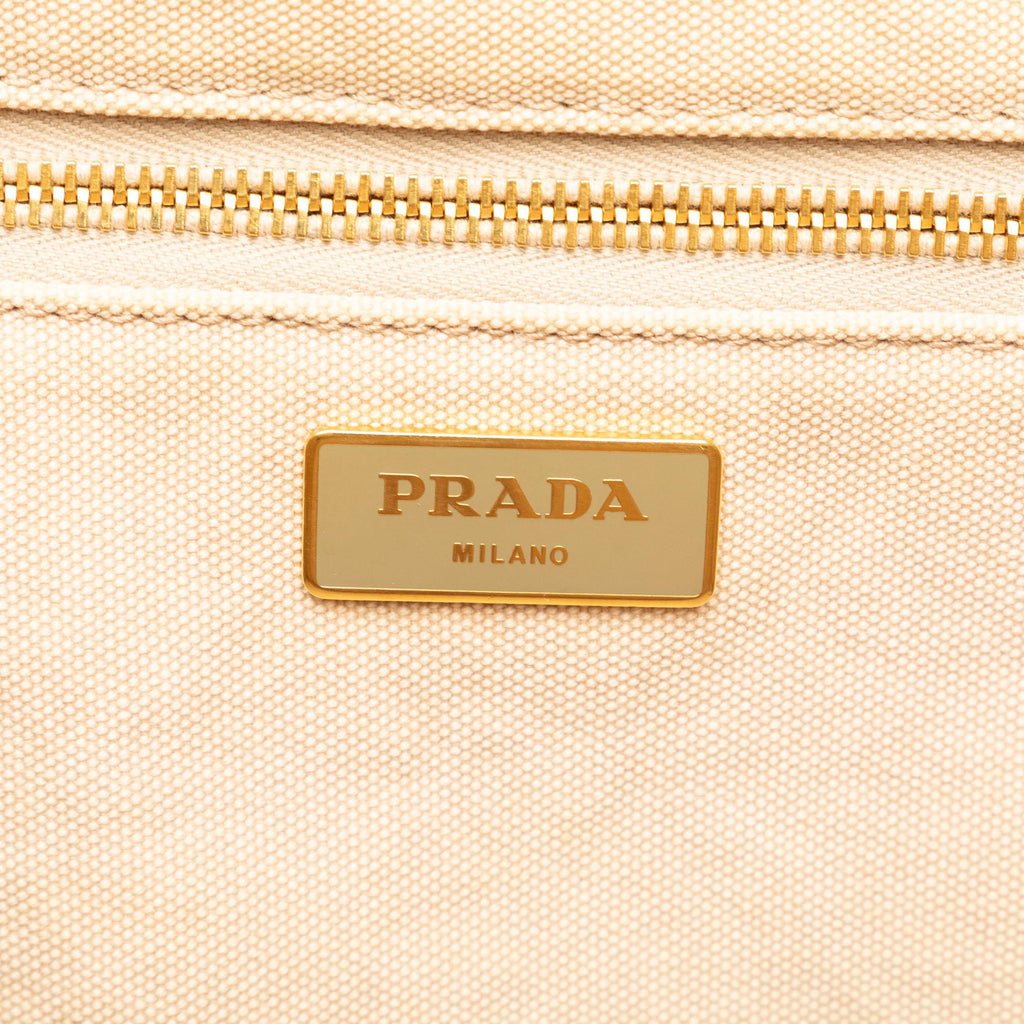 Prada Canapa Logo Tote (SHG-ySjWDy)