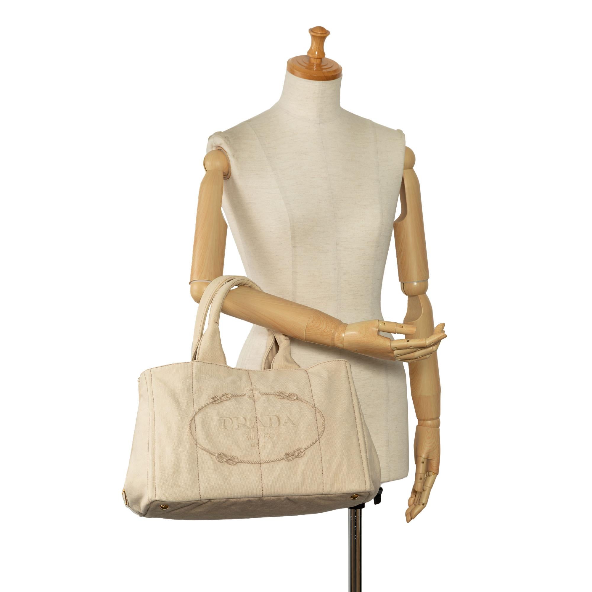 Prada Canapa Logo Tote (SHG-ySjWDy)