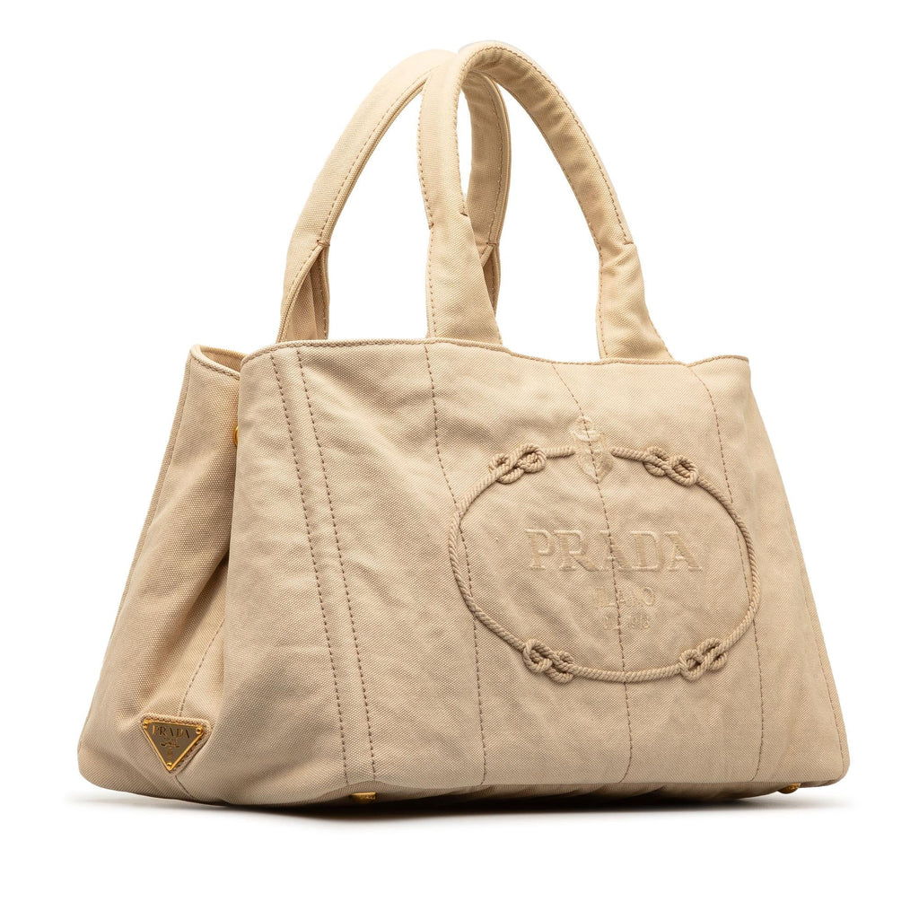 Prada Canapa Logo Tote (SHG-ySjWDy)