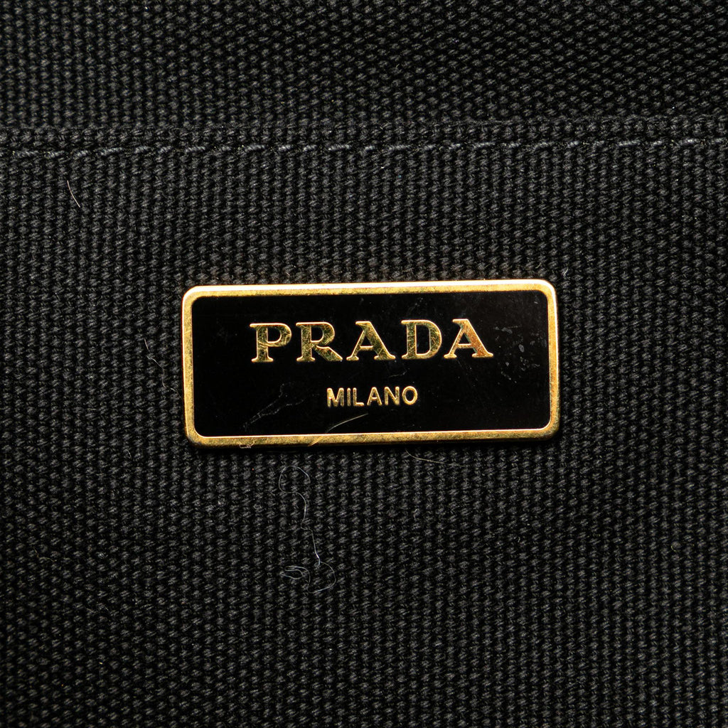 Prada Canapa Logo Tote (SHG-JkQ43L)