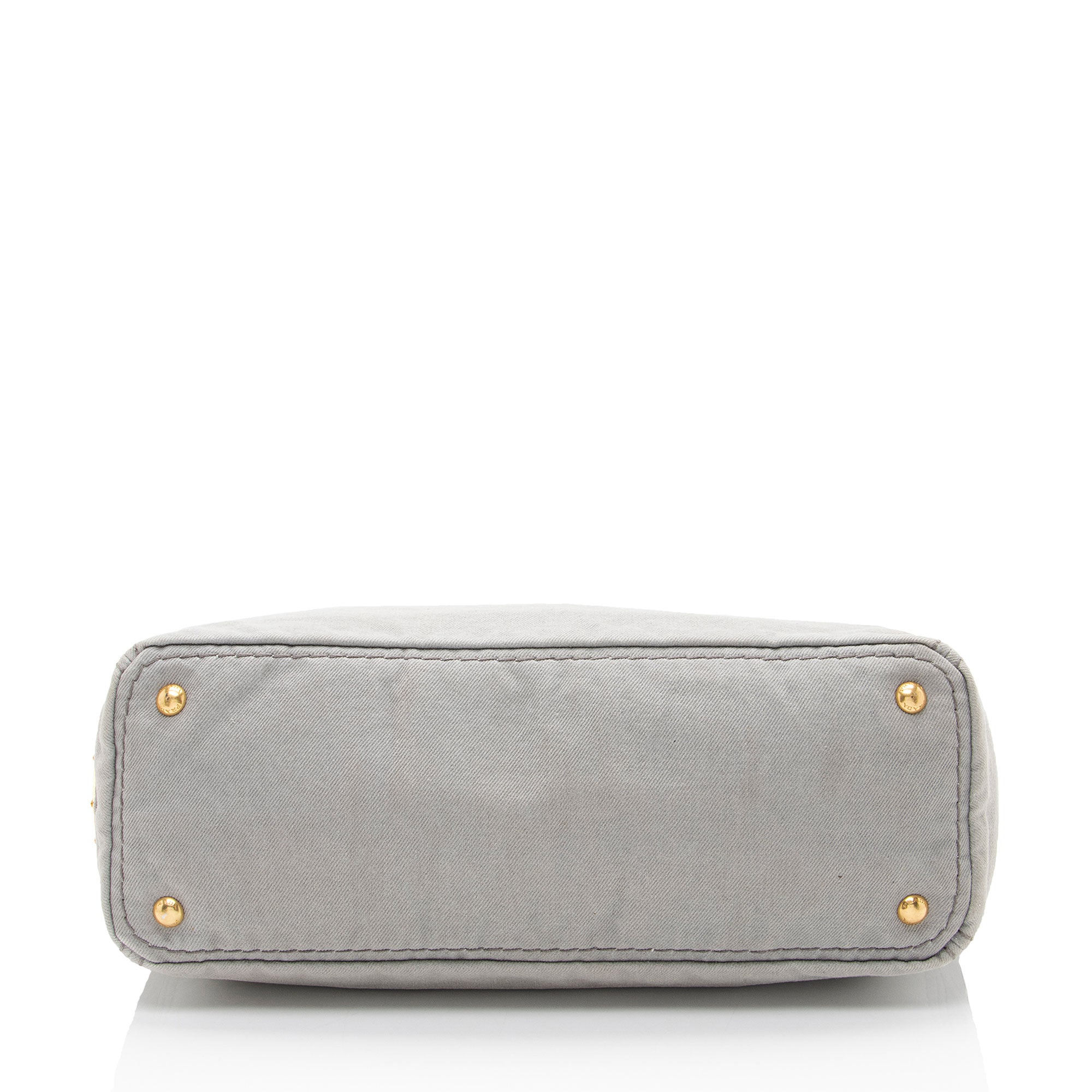 Prada Canapa Logo Weekender Tote