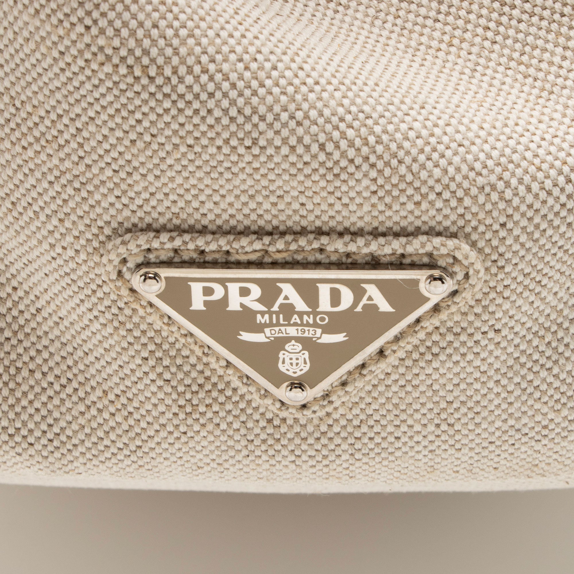 Prada Canapa Mistollino Floral Tote (SHF-pjKNcp)