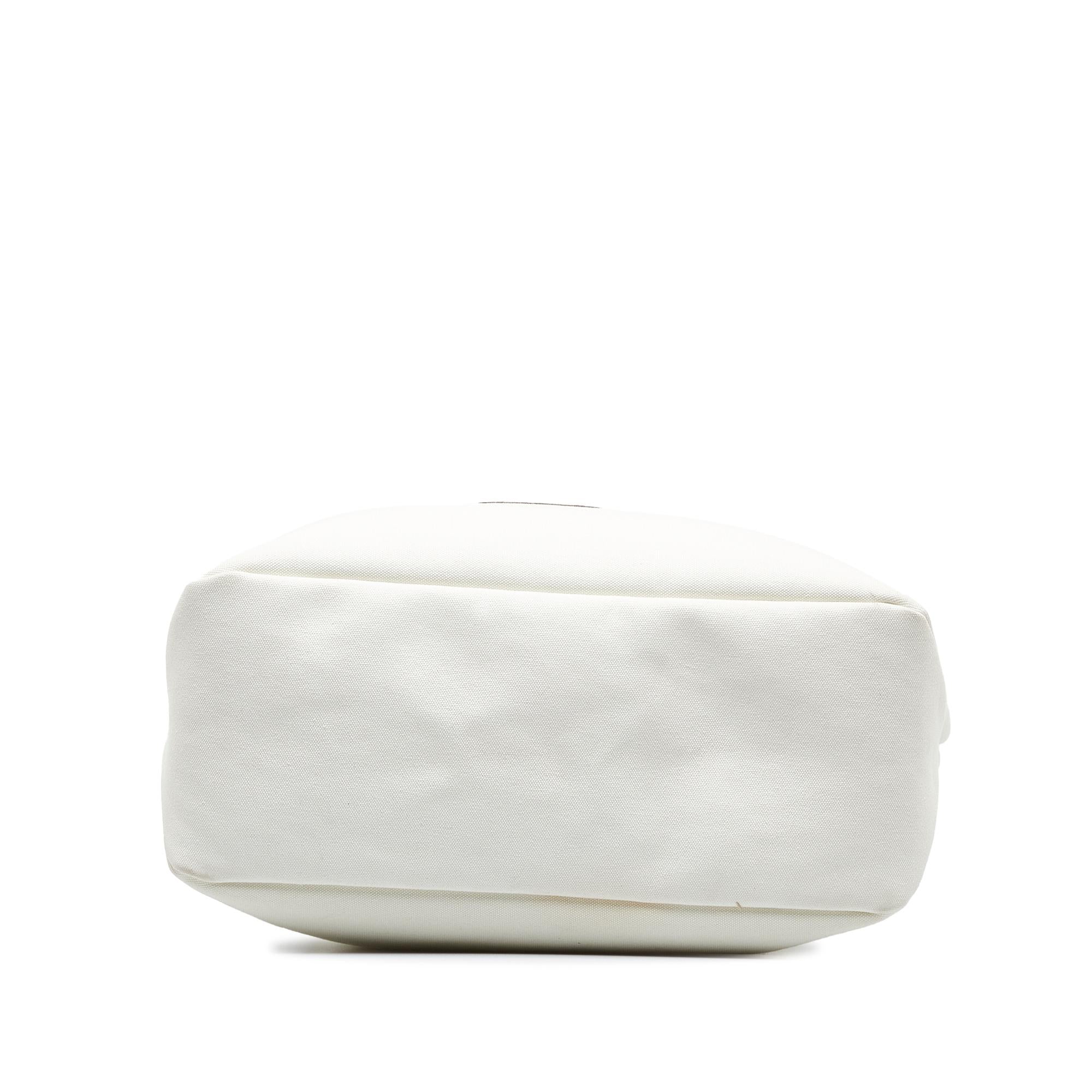 Prada Canapa Racing Logo Shopping Tote (SHG-fIzOpY)