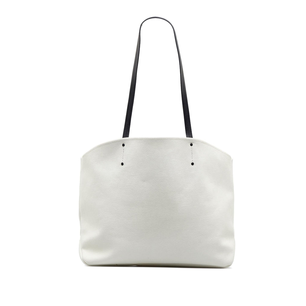 Prada Canapa Racing Logo Shopping Tote