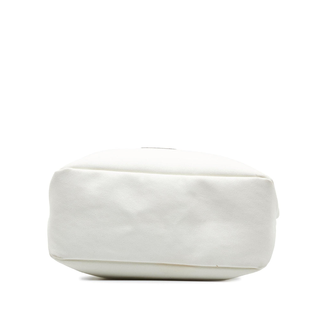 Prada Canapa Racing Logo Shopping Tote