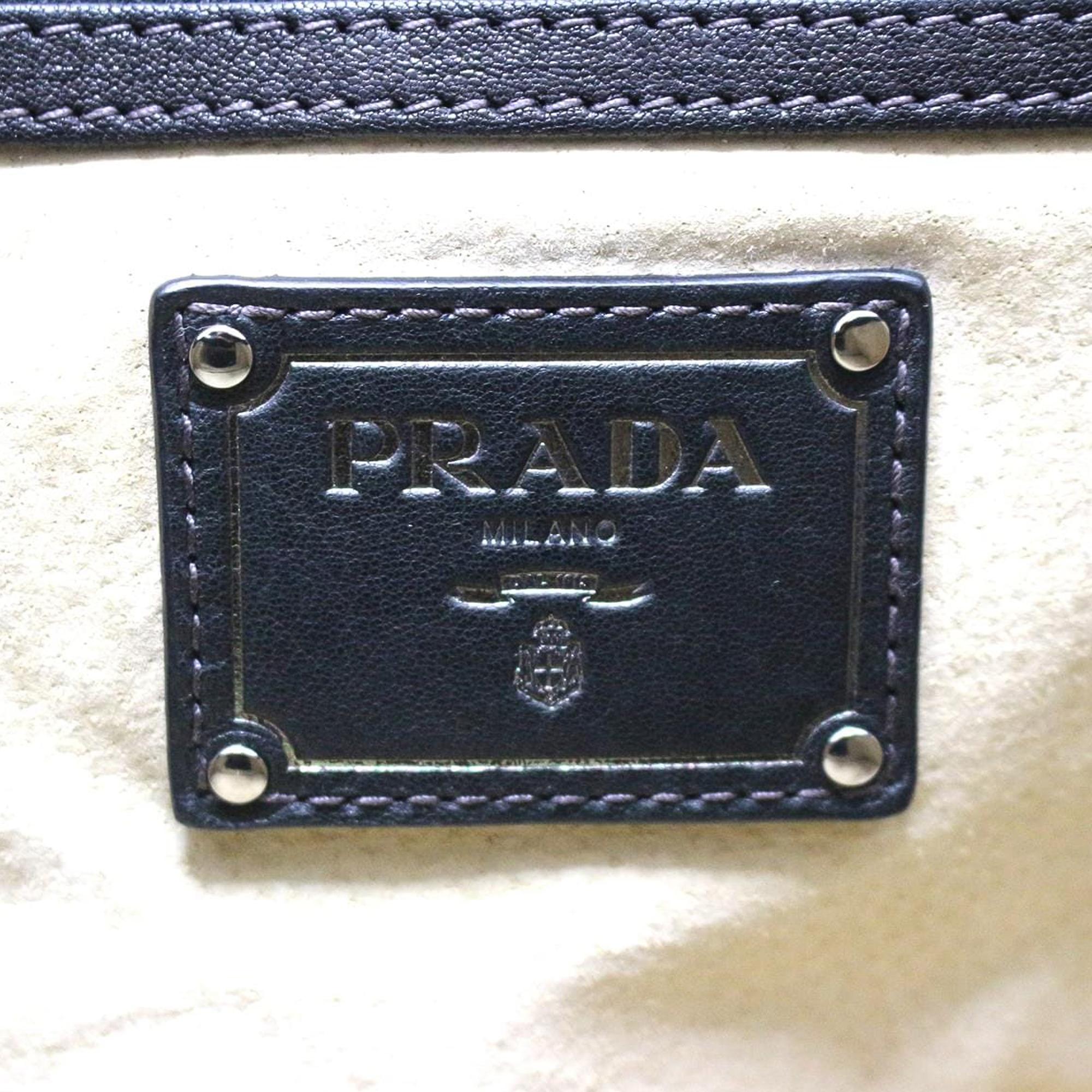 Prada Canapa Studded Camouflage Tote (SHG-GSj4ov)